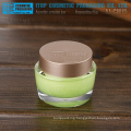 YJ-CM15 15g simple design small 15g acrylic oval uv gel jar